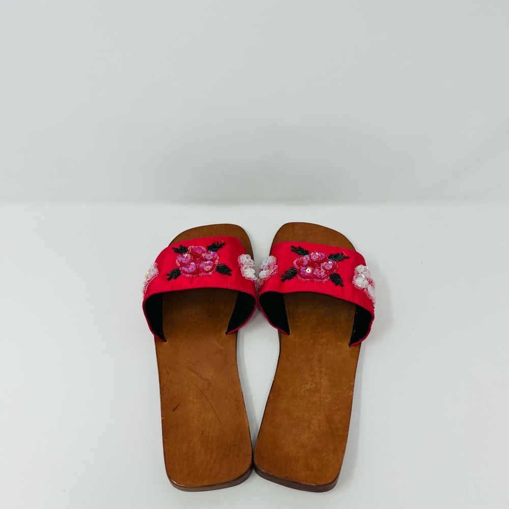 NWT Mystique Boutique Sandals Leather Size 6 - Picture 2 of 15